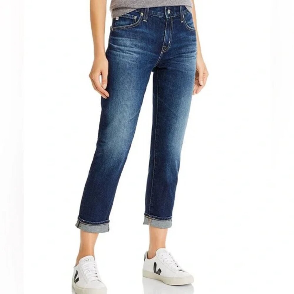 Ag Adriano Goldschmied Ex-Boyfriend Crop Jeans